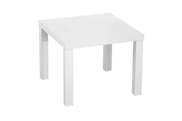 Кофейный столик белый