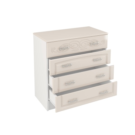 Спальный Гарнитур Венесуэла №2 МДФ/Жемчуг Глянец 