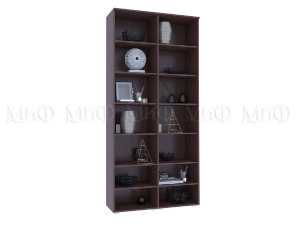 Стеллаж Каролина МДФ (Ш-1068 мм x В-2236 мм x Г-340 мм)/Разные Цвета