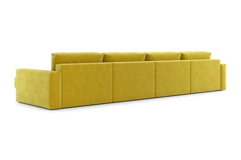 Диван п-образный тик-так Монарх М2О2 горчичный