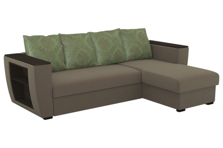 Угловой Диван Вега №21/Разные Цвета Ш-2420 х Г-1610 х В-930 мм