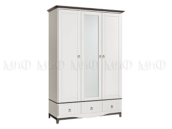 Шкаф 3-х Створчатый Виолетта МДФ (Ш-1450 мм x Г-560 мм х В-2135 мм)